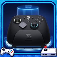 ZD Super Legend Excellent Gamepads Three Mode Wireless Hall Trigger TMR Joystick Modularized Game Pad 8000Hz Game Controller