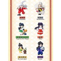 POP MART GONG Inuyasha Warring States Journey Series Blind Box Toys Kawaii Anime Action Figure Caixa Caja Surprise Mystery Box