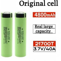 100% /Original 21700 NCR21700T Lithium Rechargeable Battery 4800mAh 3.7 V 40A High-discharge Battery High-drain Li-ion Battery
