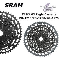 SRAM SX NX GX EAGLE 12v Cassette PG-1210 PG-123011-50T HG K7 Freewheel XG-1275 10-52T XD MTB Bike Cassette Sprocket