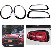 Scheinwerfer- und Rückleuchtenabdeckung, Zierleiste für Frontscheinwerfer und Rückleuchtenrahmen, Aufkleberstreifen für Mini Cooper F54 2015-2020 Clubman