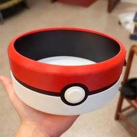 Hot Pokemon Poke Ball Snack Tray Desktop Storage Box Coffee Table Snack Remote Control Storage Box Decoration Gift Box