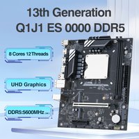 DIY Office Computer Motherboard Set with Onboard CPU combo 13th Core Interpose Kit Q1J1 ES 0000 8C12T DDR5 RAM Desktop laca mae