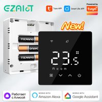Tuya WiFi Smart Thermostat for Water Gas Boiler Heating Low Power Battery Temperature Controller Smart Life Alexa Google Home