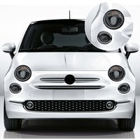 Smoke Black Pre-cut Car Headlight Protective Film For Fiat 500 2019-2023 TPU PPF Anti-Scratch Car Vinyl Wrap Kit High-Gloss Film