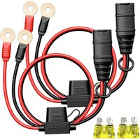 1/2PCS M10/M6 Car Plug Fast Charging Connector Cable Silicone Cable Compatible With NOCO GC008X Connect Cable Heavy Duty