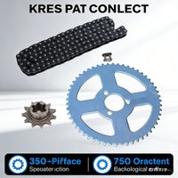 AliExpress spz T8F 126 Links Chain 11T Sprocket Kit For 49cc Gas Electric Scooter Dirt Pit Bike Moto