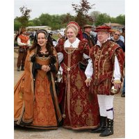Historical Tudor Renaissance Queen Elizabeth Costume Dress Tudor Prince King Costume Medieval Ren Faire Venetian Ball Gown