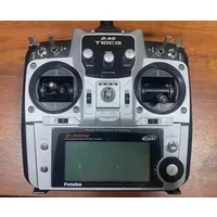Futaba 90% new 10CG 10C T10CG 2.4GHz 2.4g FASST 2048 10ch Transmitter TX for FASST Airplane Radio System