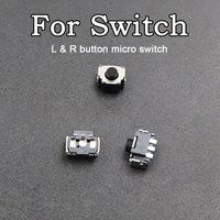 2/4/6/10PCS Left Right Original L R Micro Switch Button For Switch /NS Lite/NS OLED Joy-con Tactile Bumper Repair Parts