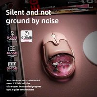 New 2.4G&Bluetooth Creative Cute Doll Wireless Aqua Mouse Floating Animal Computer Optical Office Water Mice For Laptop Desktop