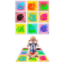 Sensory Play Liquid Mat for Kids - Visual And Tactile Stimulation Educational Fun Mat