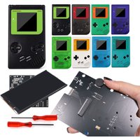 Für Game Boy DMG GB DMG V5 Ultra IPS LCD-Bildschirm-Kit mit Lautsprecher, FRM-Bild, vertikale Position einstellbar