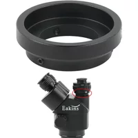 7045N Trinocular Stereo Microscope Attachment Ring Adapter Connecting seat