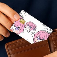 Game N-Nikke-S D-Doro-S Credit Card Stickers Skin For Bank Bus Metro 4PCS Cover Film Gift