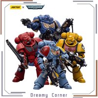 【W magazynie】JOYTOY Warhammer 40K Space Wolves Imperial Fists Ultramarines Blood Angels Intercessors 1/18 Figurki akcji Zabawki