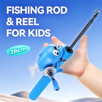 WEIHE 1/2pcs 1.2m MiNi Rod Set Telescopic Portable Lure Rod