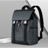 Large capacity backpack for men's casual laptop bag, wear-resistant multifunctional travel bag