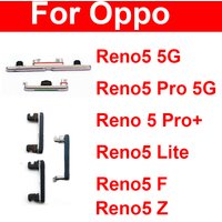 Power Volume Side Buttons For OPPO Reno 5 Pro Plus 5 Lite 5F 5Z 4G 5G On Off Power Volume Up Down Switch Key Parts
