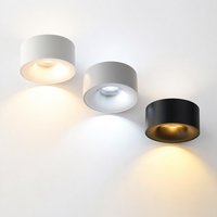 Ultra-thin surface-mounted LED chandelier with anti-glare adjustable spotlight, suitable for living rooms, bedrooms, kitchens, a