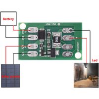 Solar Controller Charging Street Light Switch Circuit Board Charging Controller Circuit Switches Lithium Battery Charging Board