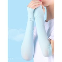AliExpress NONE Anti-UV Arm Covers for Men Women Cycling Fingerless Gloves Summer Sport Ice Silk Cool Scarf Silk Elastic Arm Covers Driving