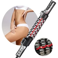 New 36W Relaxed Red Light Heated Massage Device Roll Massager 360° Rotating Inner Ball Roller for Whole Body Anti Cellulite