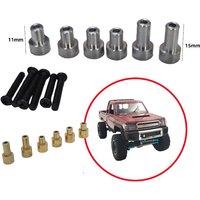 Z. 1 Set For 1/12 Modified Big Wheel Special Upgrade Parts MN82 MN82S Metal Car Shell Raise The Column Heighten Bracket