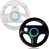 Racing Wheel Games Steering Wheel for Nintend Wii Remote Game Controller for Mario Kart Racing Games Controller