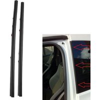 Car Left+Right Rear Quarter Side Window Glass Seal for Renault Clio MK III 2005-2018 Hatchback 8200341503