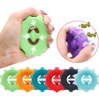 New Gripper Anti Stress Finger Hand Grip Relief Stress Fidget Toy Adult Child Simple Dimple Stress Silicone Toys Decompression