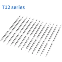 T12 Series Soldering Iron Tips for HAKKO T12-K B BC2 ILS JL02 KF Handle LED vibration switch Temperature Controller FX951 FX-952