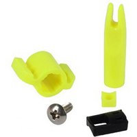 Bow Fishing Arrow Safety Slide Accessories Kit Portable Securely Wrapped Arrow Nock Slider Set Archery Accessories