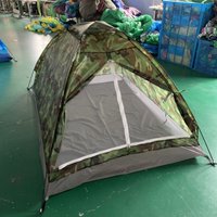 Two Person Camping Tent With Skylight Windproof Single-layer Tent For Outdoor Hiking Beach Park Couple Camping Waterproof Easy