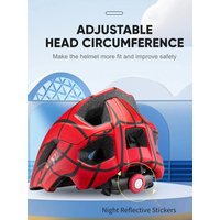 AliExpress BATFOX Children Full Face Bike Cycling Helmet Adjustable Skating Kids Safty Electric scooter Helmet Suitable For 5-10 Years