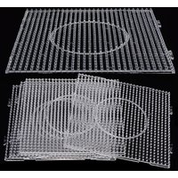 2.6mm/5mm Perler Beads Square Pegboard 3D Puzzle Juguetes For Hama Bead Educational Toys for Children Jigsaw Puzzle Brinquedos
