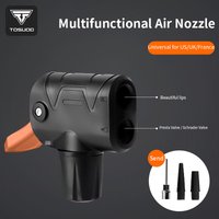 TOSUOD Pump Head Universal For Presta, Schrader & Dunlop Valves Bike Air Pump Nozzles Pump Connector Valve Adapter