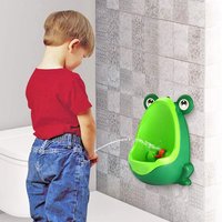 Baby Boys Standing Potty Frog Shape Wall-Mounted Urinals Toilet Training Children Stand Vertical Urinal Potty Pee Infant Toddler