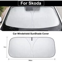 Car Windshield SunShade Cover for Skoda Yeti Superb A7 Kodiaq Octavia Rapid Fabia Anti UV Car Accessories
