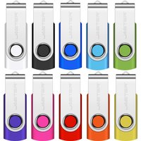 USB 3.0 Pendrive Memory Stick 4GB 8GB 16GB 32GB 64GB Metal USB Flash Drive Pen Drive USB Stick 128GB Rotatable Mini U Disk
