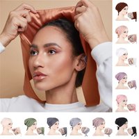 2026 New Satin Hijab Cap Islam Undercap With Tie Bonnet Instant Hijabs For Women Plain Muslim Turban Bandana Handkerchief 3 sold