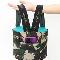 18/20/25cm Portable Garden Wearable Stool Lightweight Bench Chair Seat Round Stool Outdoor Fishing Chair Workseat