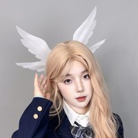 Elegant Angel Wing Hair Clip for Adult Children Party Wear Oversized Anime Theme Headpiece for Cosplay Party Dressingup