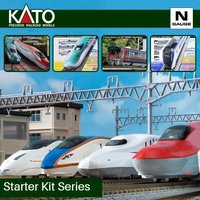 KATO N Scale Train Model Beginner's Set Shinkansen with Track Controller Multiple Train Sets Boy Toy Gift