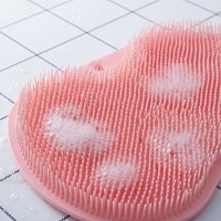 Foot Scrubber Mat for Shower Non Slip Wall Mounted Exfoliating Bath Wash Pad Back Washer for Elderly and Family Use