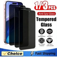 1~3PCS Anti Spy Tempered Glass For iPhone 17 Air 16 15 Pro Max Privacy Screen Protector iPhone XR 15 14 Plus 13 12 11 Pro Max