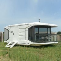Modern Space Capsule Prefab Modular Capsule Tiny House Mobile Home Space Capsule