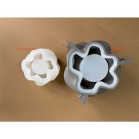 Reusable Irregular Silicone Mold for Concrete Planters, Nordic Geometric Flower Pot Mold for DIY Cement Casting