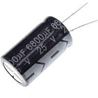 2pcs 6800uF 25V 6800MFD 25WV 16*30mm Aluminum Electrolytic Capacitor Radial