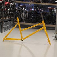 Retro Disc Brake City Leisure 451 Frame Inclined Beam Women's Bicycle Frame External Wiring 20 Inch Diameter Steel Frame